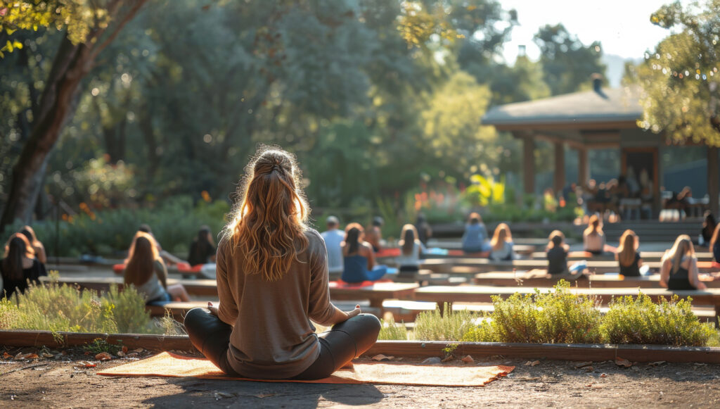 Yoga treatment center