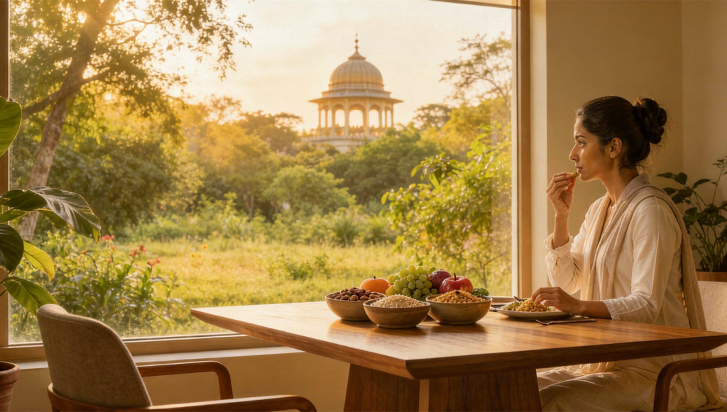 Satvik Diets and Seasonal Eating in Ayurveda
